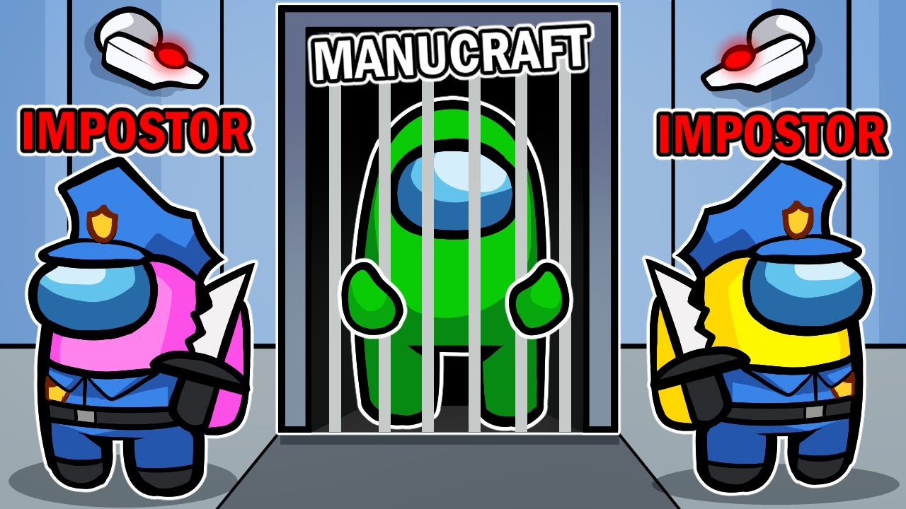👮‍♂️ *NUEVO* MOD POLICIAS 🆚 LADRONES EN AMONG US 🔪 Cops and Robbers