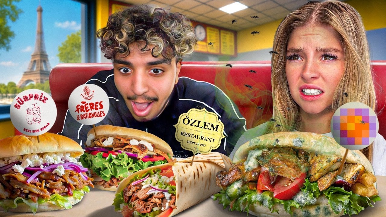 ON TEST LE MEILLEUR KEBAB DE PARIS ft Flamby