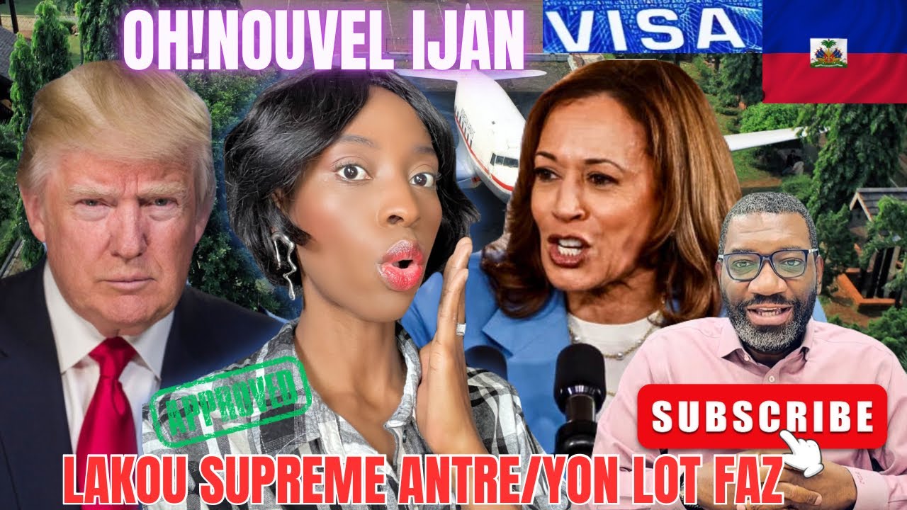 Woy😳Lakou supreme Antre nan Dosye Haiti 🇭🇹a Kamala Harris di ase ato+DHS di yo pral✈️Oh li anba kod😳