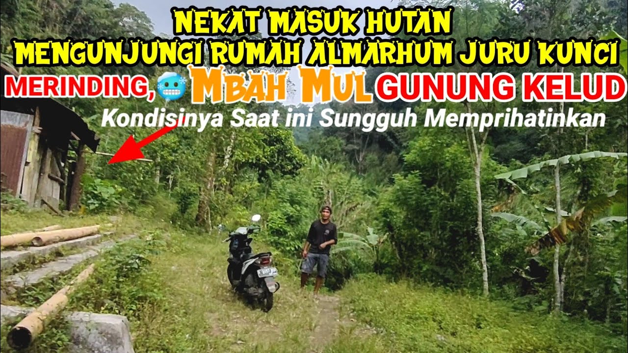 Nekat Masuk Hutan Pedalaman Kediri Mengunjungi Rumah Almarhum Juru Kunci Gunung Kelud MbaH MuL