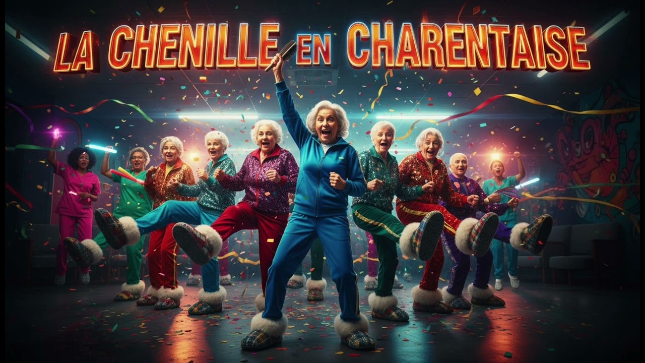 La Danse la Plus Folle des Grands-Parents ! La Chenille en Charentaise 🤣🎉