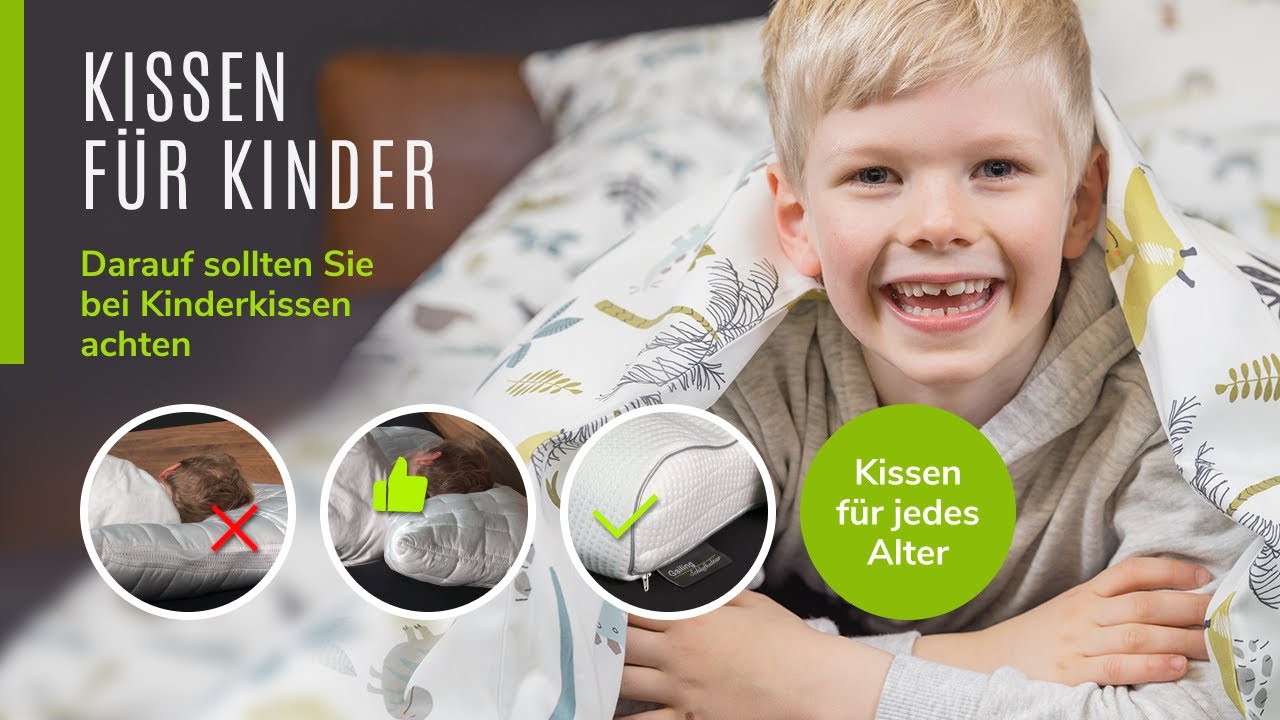 Kinderkissen: Das passende Kissen für jedes Alter