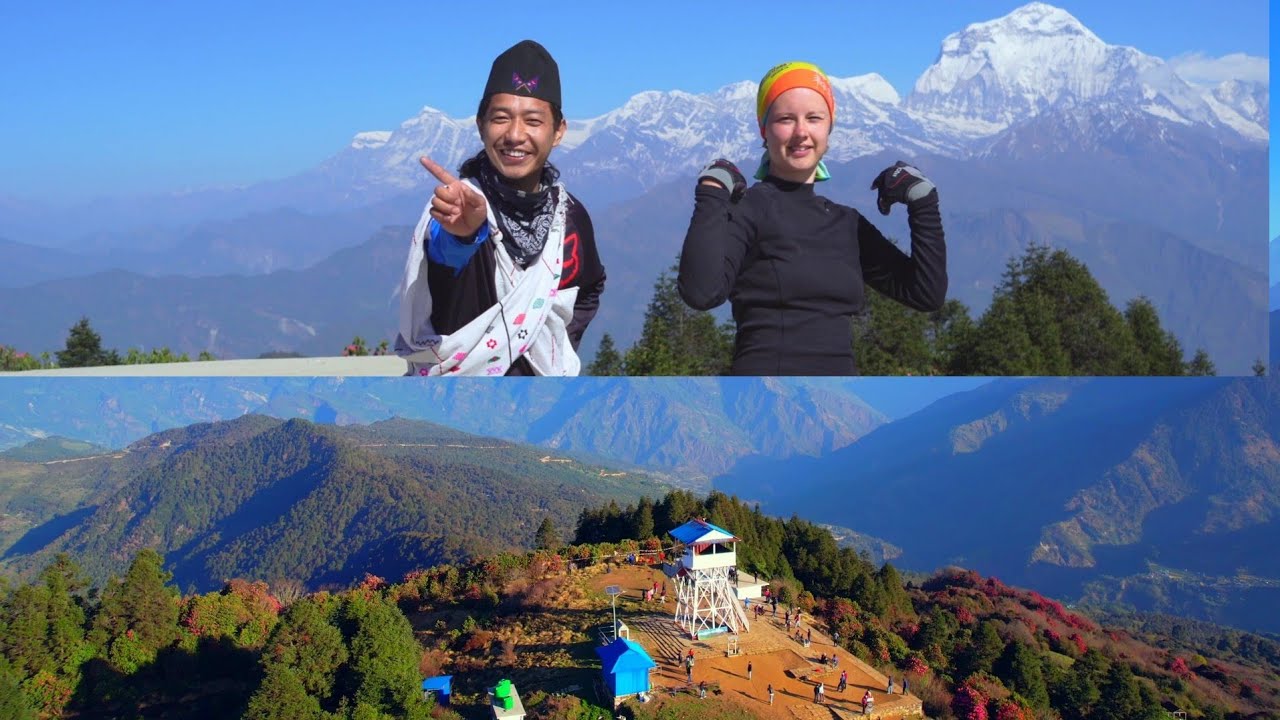 Poon hill Ghorepani trek || myagdi || Drone shot || Roila vlogs || @magarjewon3551