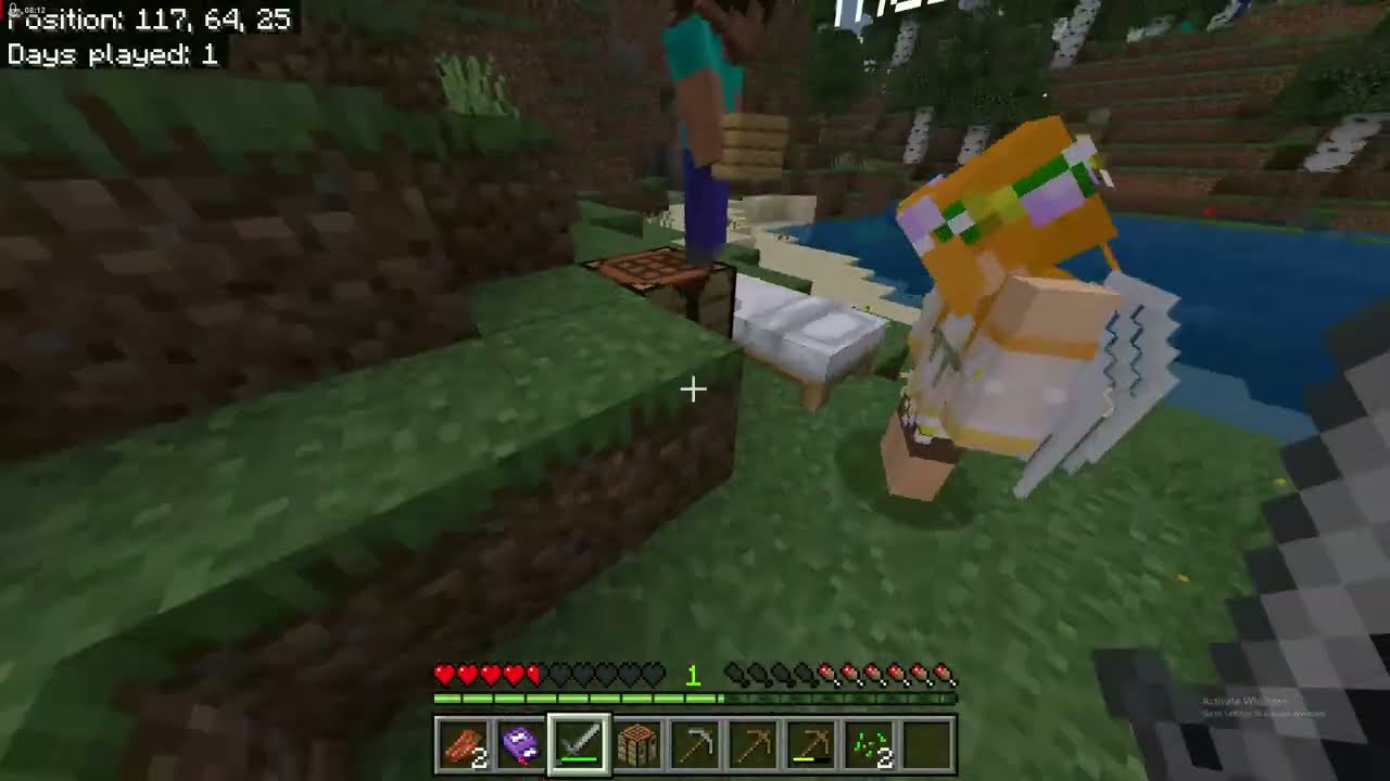 Minecraft but wi- HOLY SHI DRAGONS! part 1