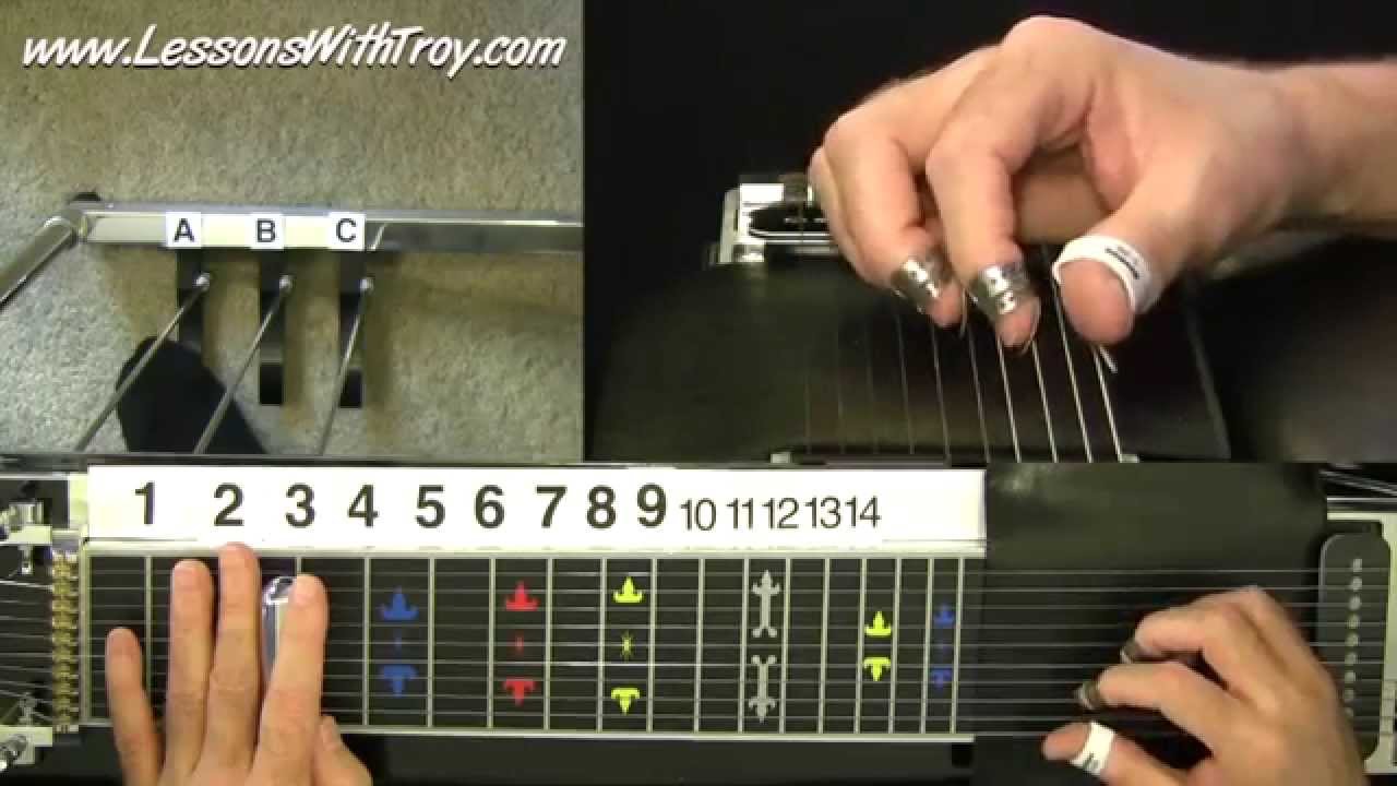 PEDAL STEEL BASICS - Vol. #3 - Major, Minor, & Dom. 7th Chords