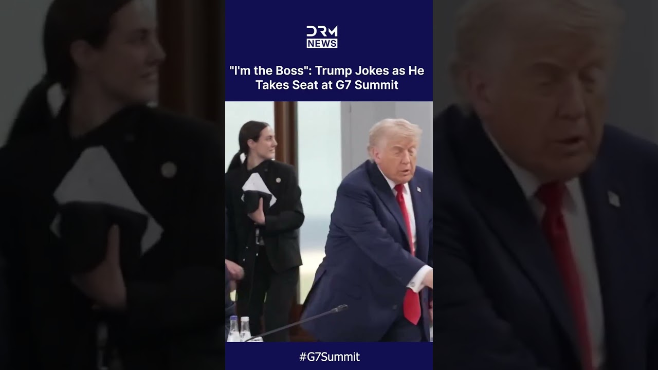 &laquo;Я здесь главный&raquo;: Трамп шутит, занимая место на саммите G7 | DRM News | AC1C