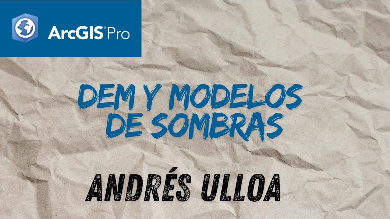 Modelos Digitales del Terreno (MED), mapas de sombras y de pendientes