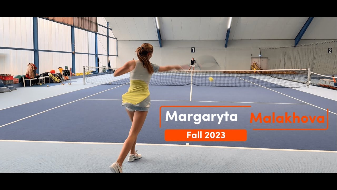 Margaryta Malakhova - College Tennis Recruiting Video - Fall 2023
