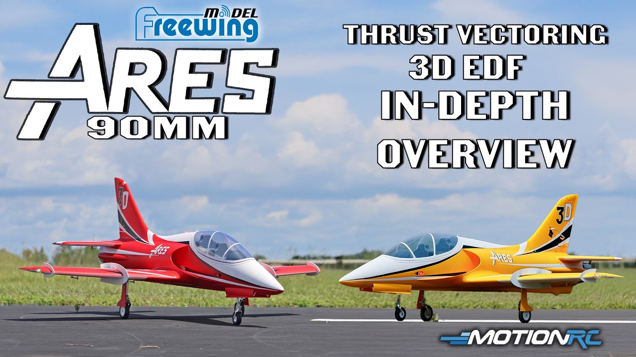 ALL NEW! Freewing Ares 90mm 3D EDF | In-Depth Overview | Motion RC