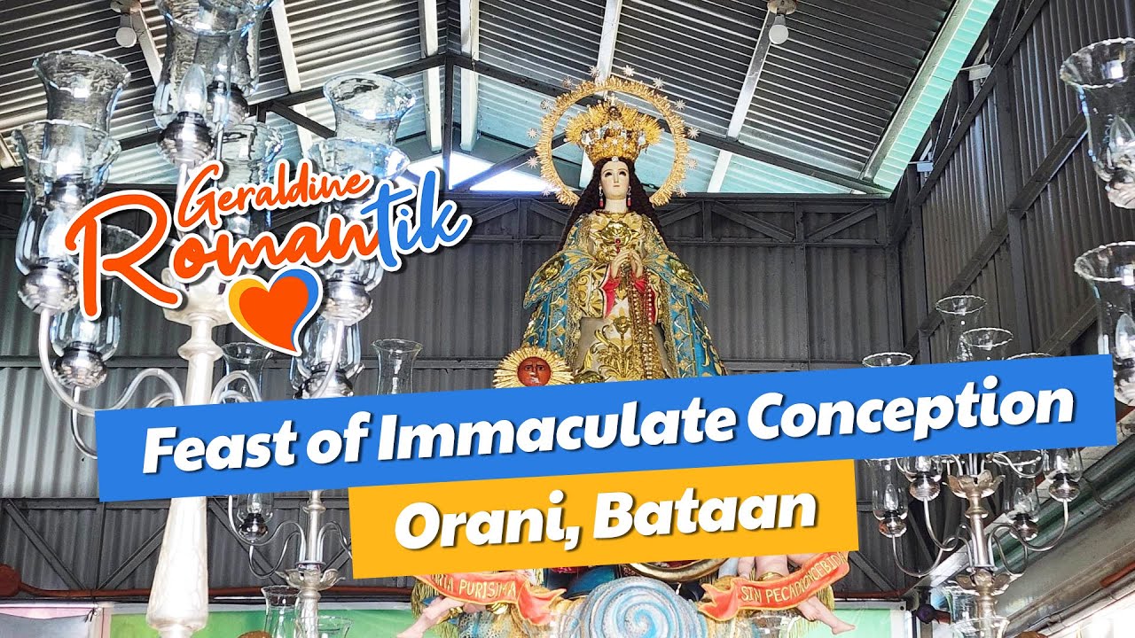 Geraldine Roman honors Feast of Immaculate Conception in Orani, Bataan