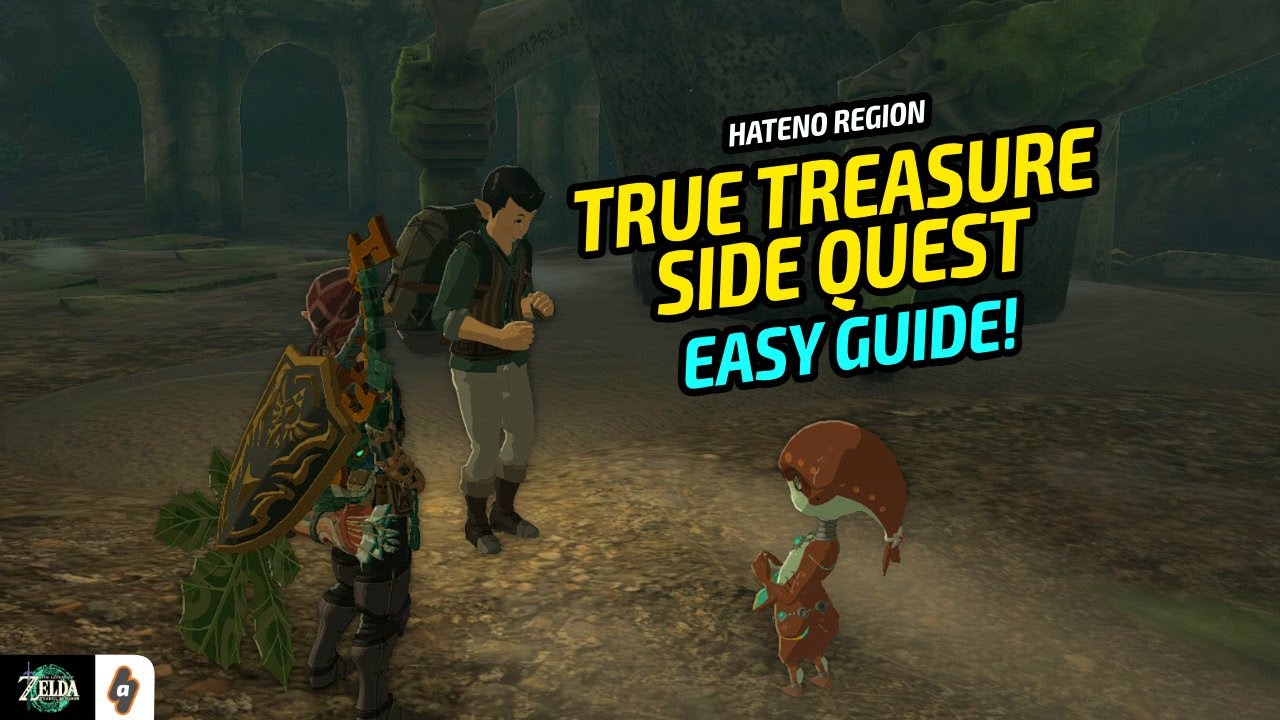 EASY GUIDE: True Treasure Side Quest | Zelda Tears of the Kingdom Walkthrough