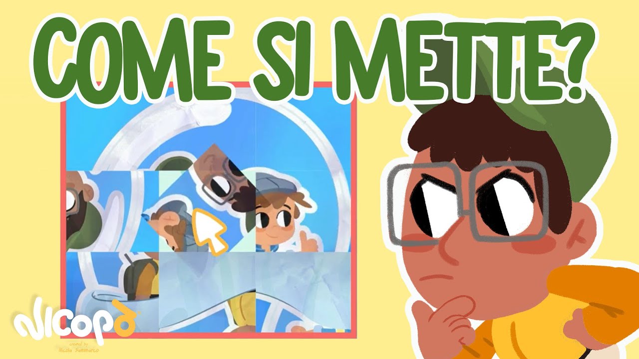 🖼️ Riordina le TESSERE! - 👀Play with Pepo EP.09 – Nicopò