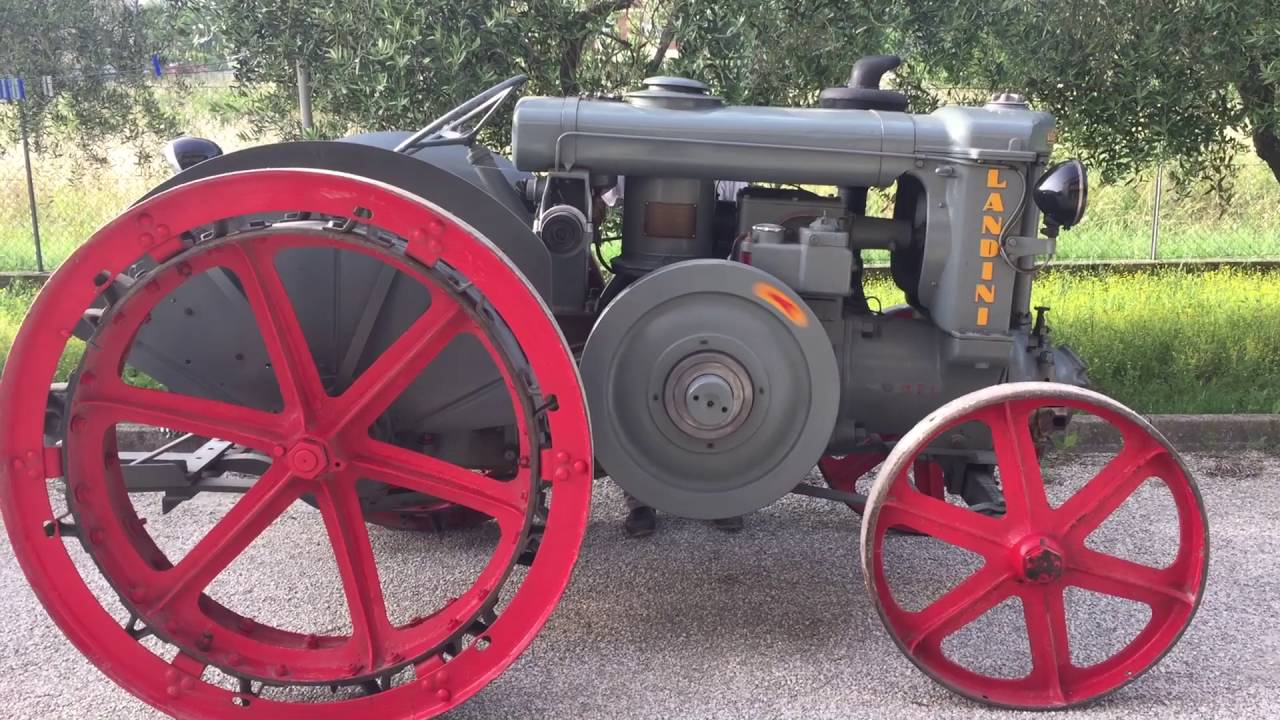 SUPER LANDINI del 1934 - Avviamento e Minimo a MEZZO GIRO