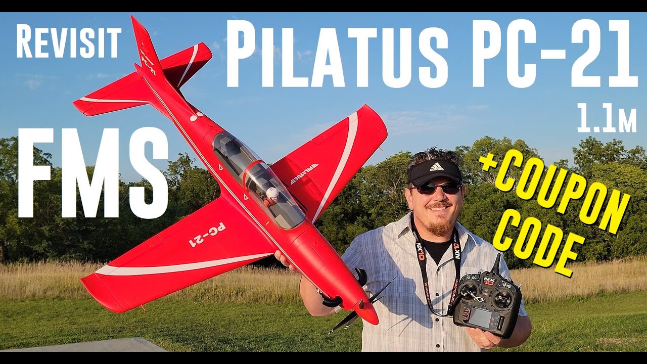 FMS - Pilatus PC-21 - 1.1m - Revisit + Coupon Code