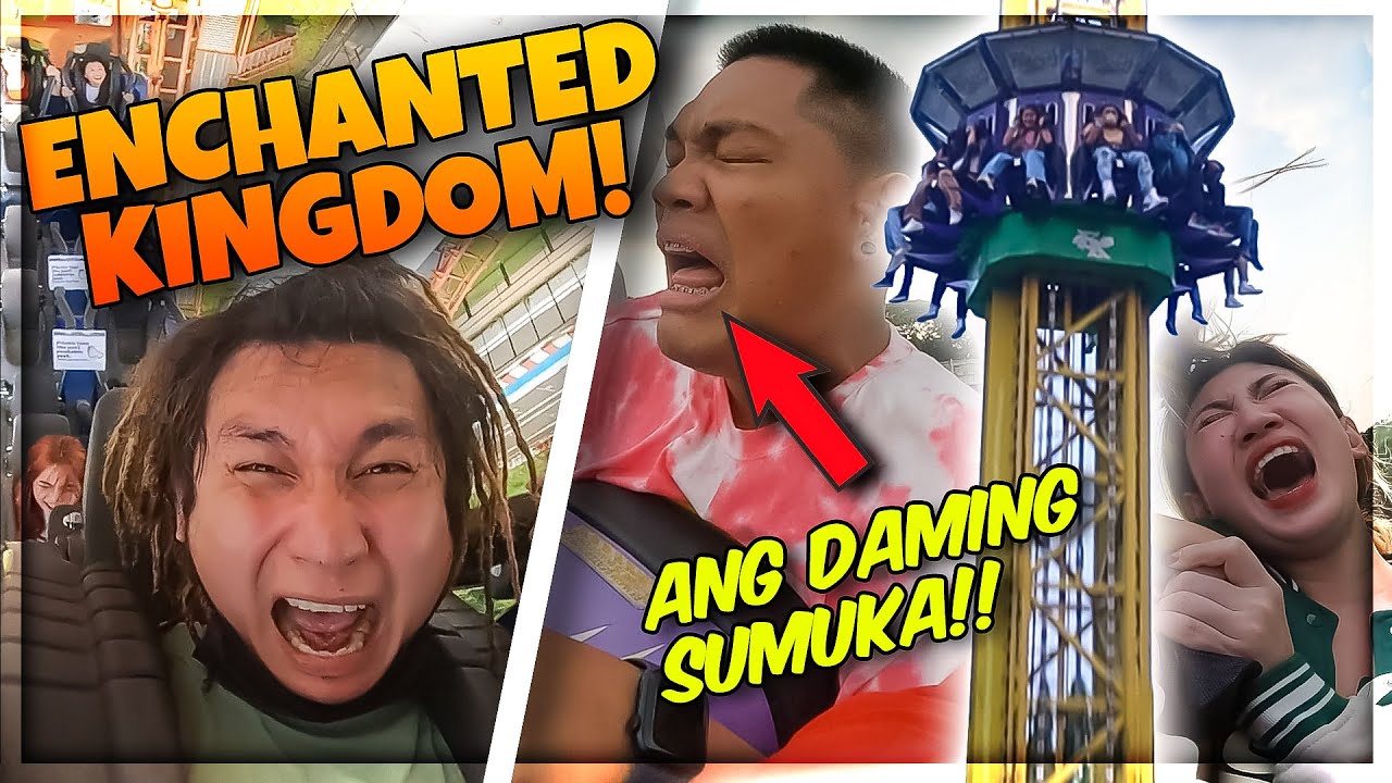 BRUSKO BROS AT ENCHANTED KINGDOM! (NO REACTION CHALLENGE)