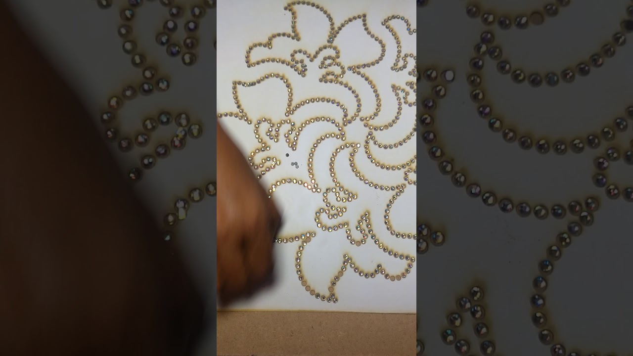 ملء الاسطمبة بالسوارفسكي
