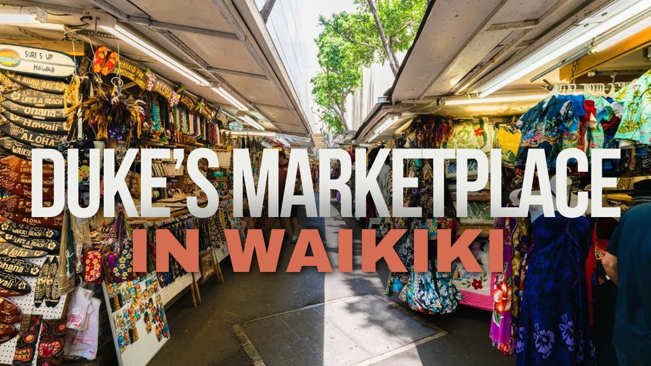 Waikiki Shopping at Duke's Marketplace