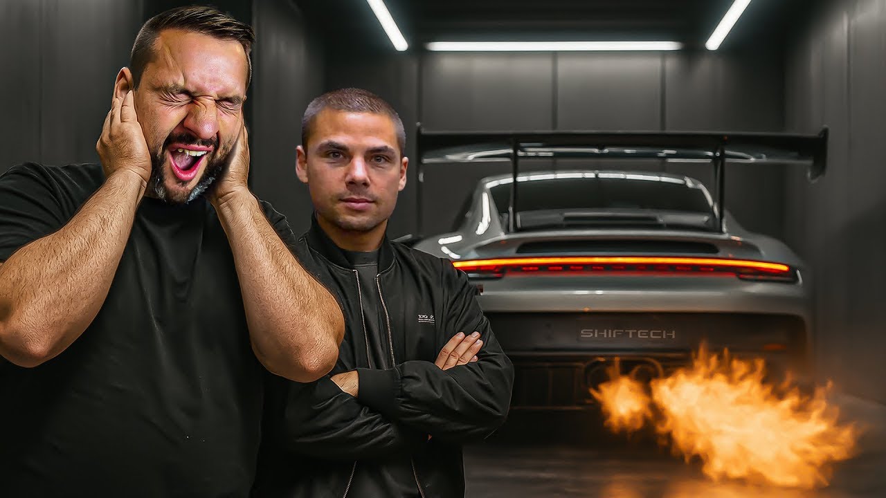 ON INSTALLE UN ÉCHAPPEMENT BROOKE SUR LA GT3 RS DE BEN ROYER