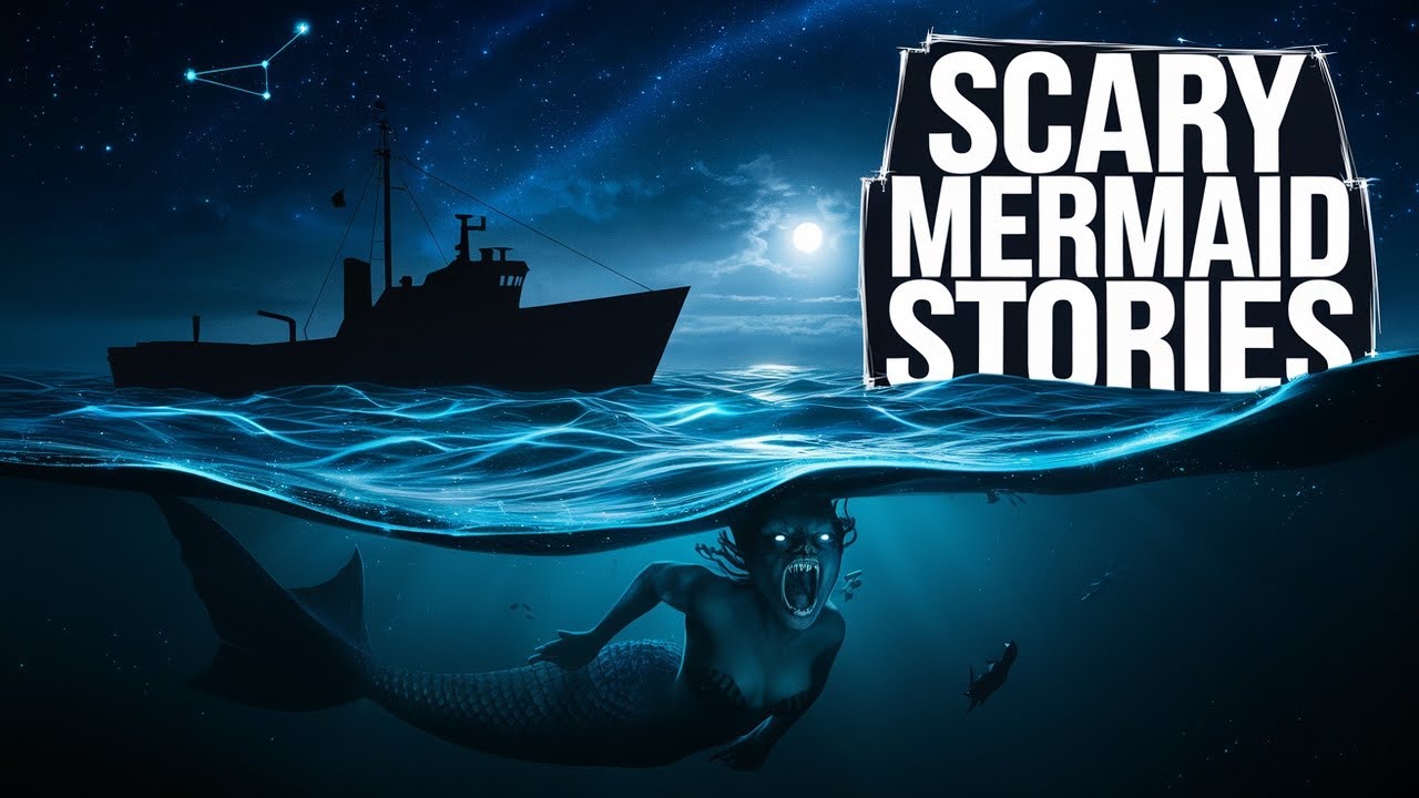 Scary Mermaid Stories to Fall Asleep To | No Ads & Black Screen