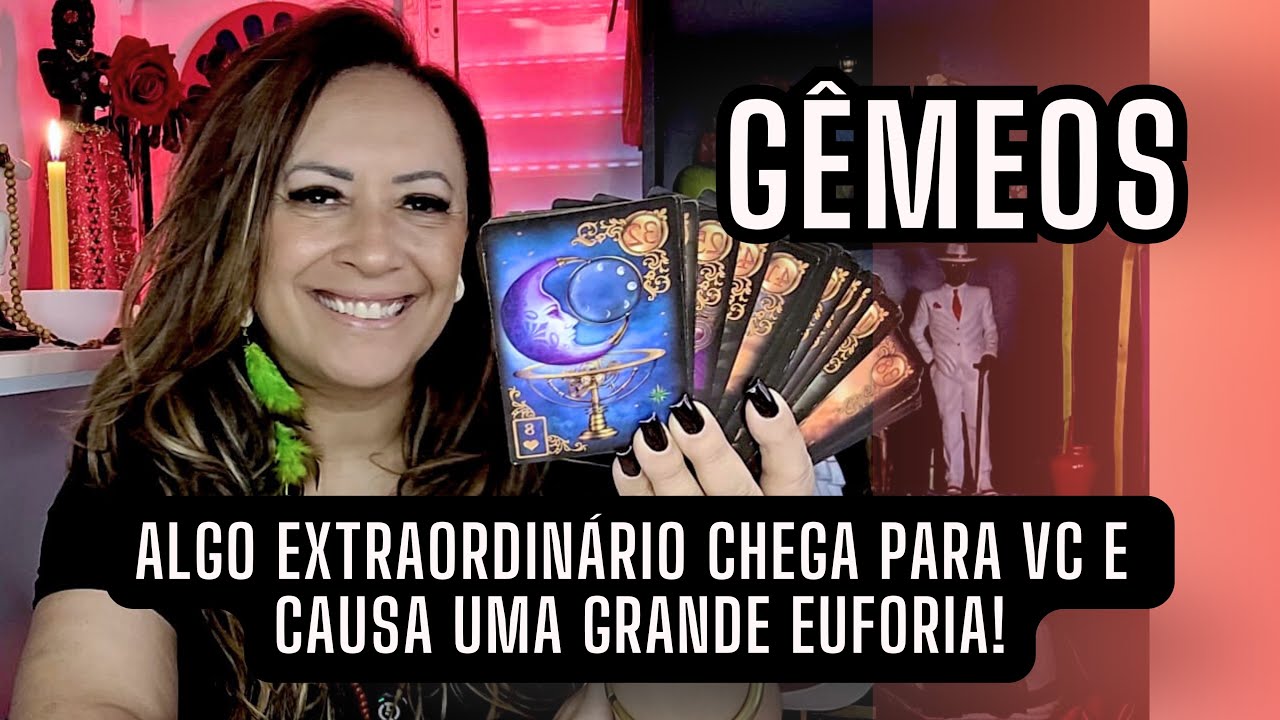 GÊMEOS ♊️ ALGO EXTRAORDINÁRIO CHEGA PARA VC E CAUSA UMA GRANDE EUFORIA!
