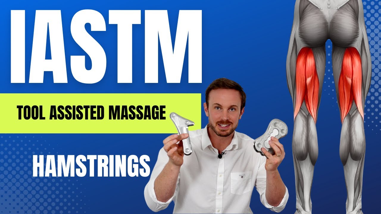 Hamstring IASTM with RockBlade Fascia Tool (Like Graston or Gua Sha) ‘Myofascial Release’