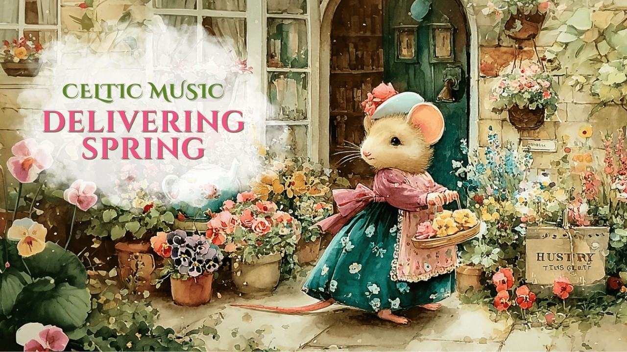 Soothing Celtic Music | An Afternoon Journey to Deliver Spring | Relaxing Music for Healing & Study