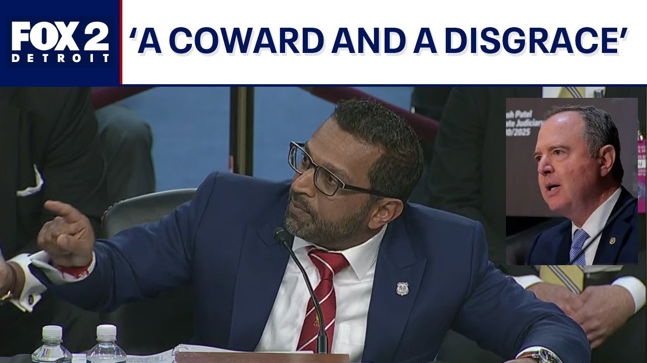 Explosive: FBI's Kash Patel, Adam Schiff clash at hearing