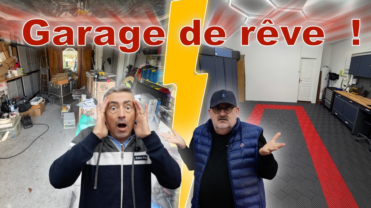 Je transforme mon garage en atelier de rêve !!! Combien m'a coûté cette rénovation titanesque ?