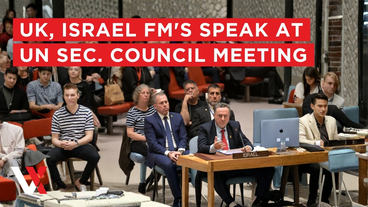 LIVE | UK Foreign Secretary Cooper Chairs Meeting On The Middle East At The United Nations | VERTEX