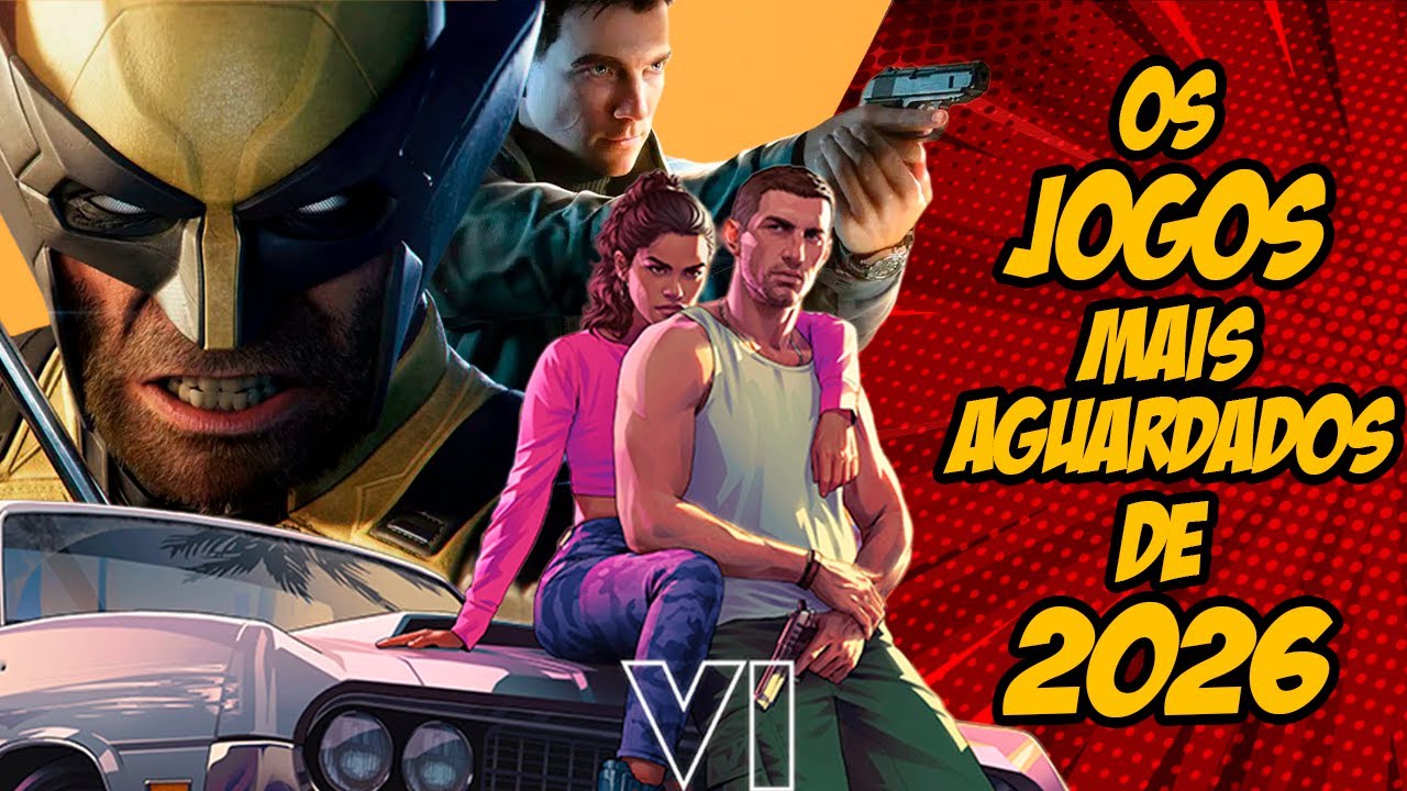 OS JOGOS MAIS AGUARDADOS DE 2026!!!