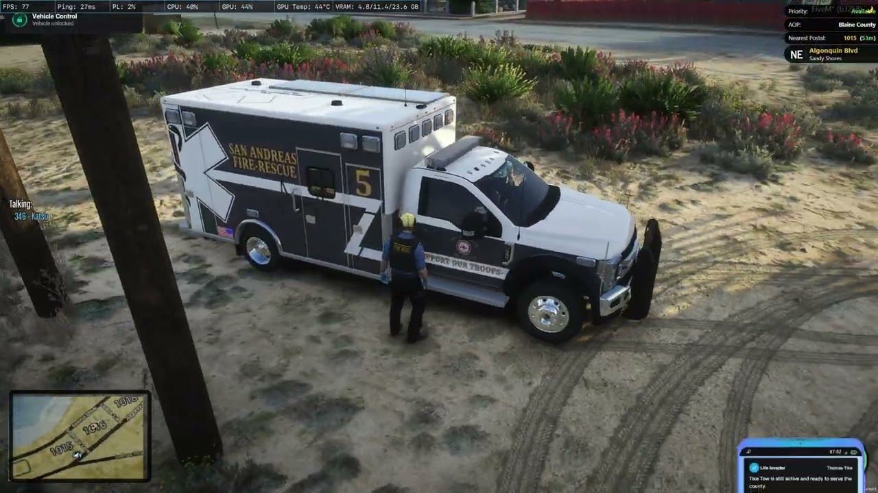 [HeavyRP] [FiveM] Downtime with the medics.