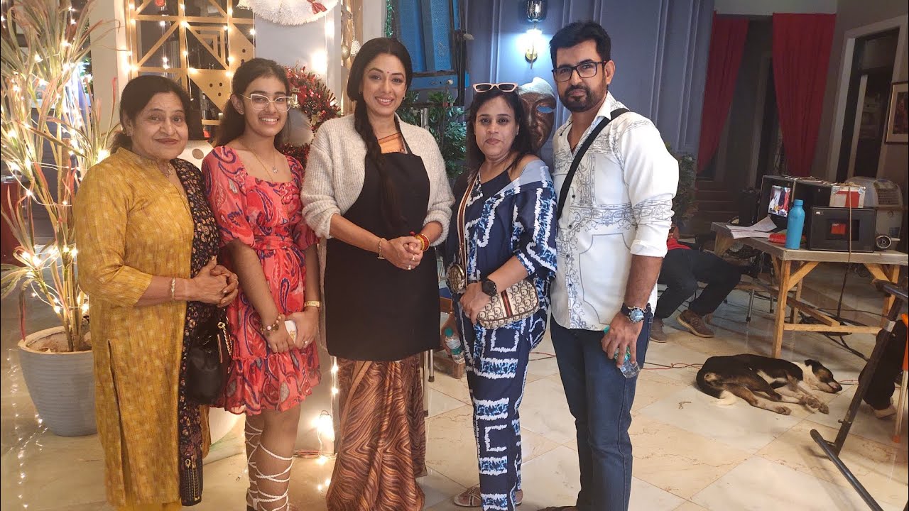 DELHI TO MUMBAI DAY 3  MET ANUPAMA  RUPALI GANGULY SPECIAL THANKS TO NISHANT ANAND AND RAJAN SHAHI