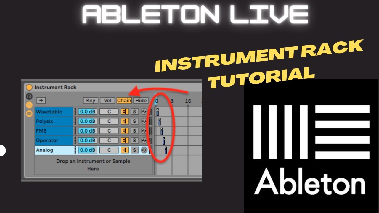Here´s What You Can Do with an Instrument Rack in Ableton!