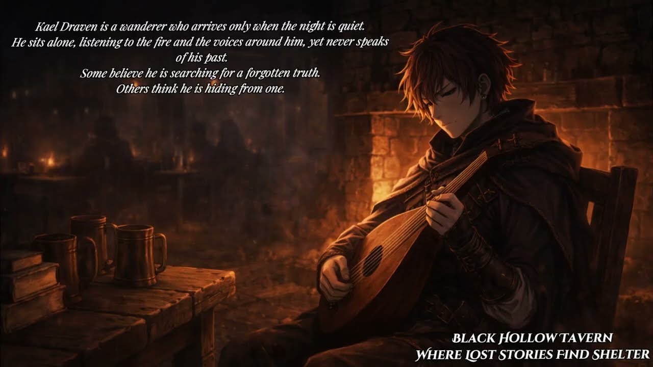 Dark Fantasy Tavern Music &mdash; Cozy & Mysterious Anime Instrumental (1 Hour)