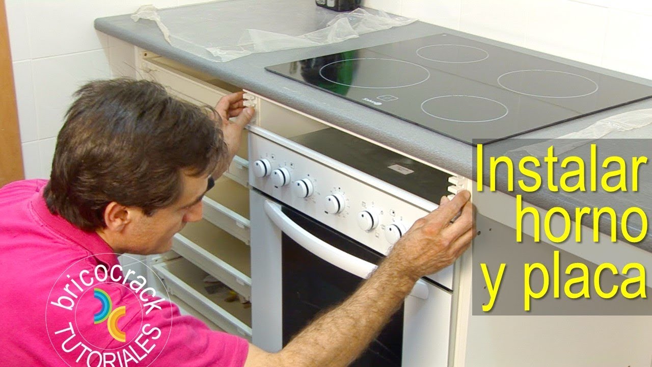 Instalar una placa de cocina y un horno (Bricocrack)