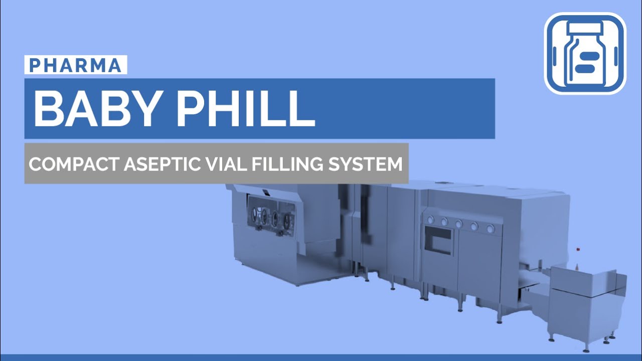 Comecer Baby Phill: small batch vial filling system