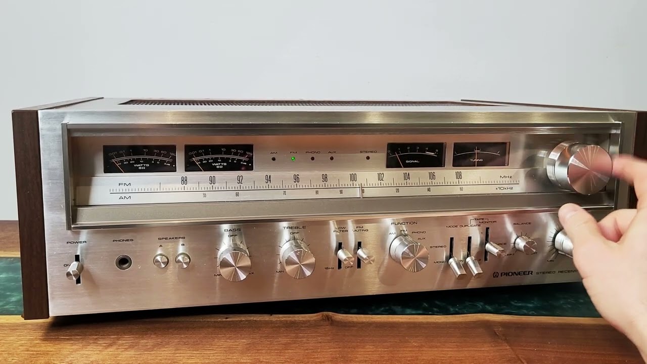 Pioneer SX880 Stereo Receiver Test