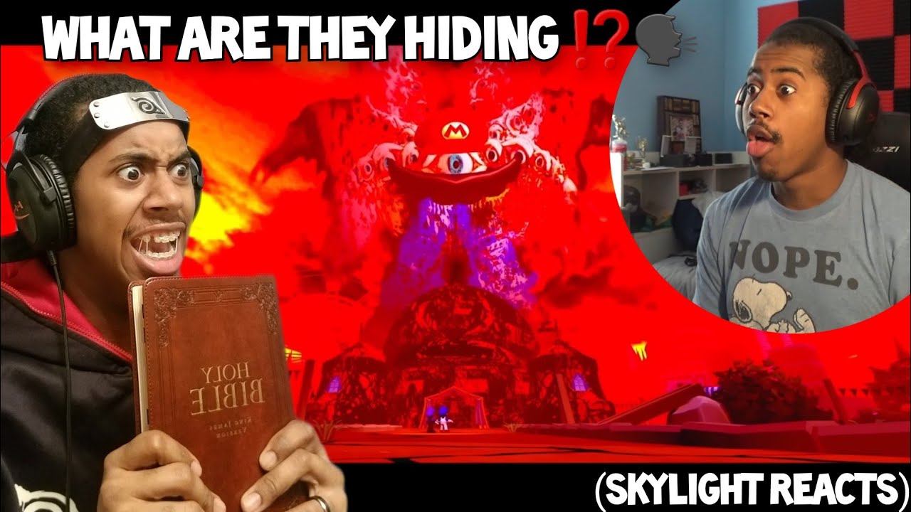 THEY'RE HIDDING SOMETHING| SMG4: IT'S A ME.........  (Skylight Reacts)