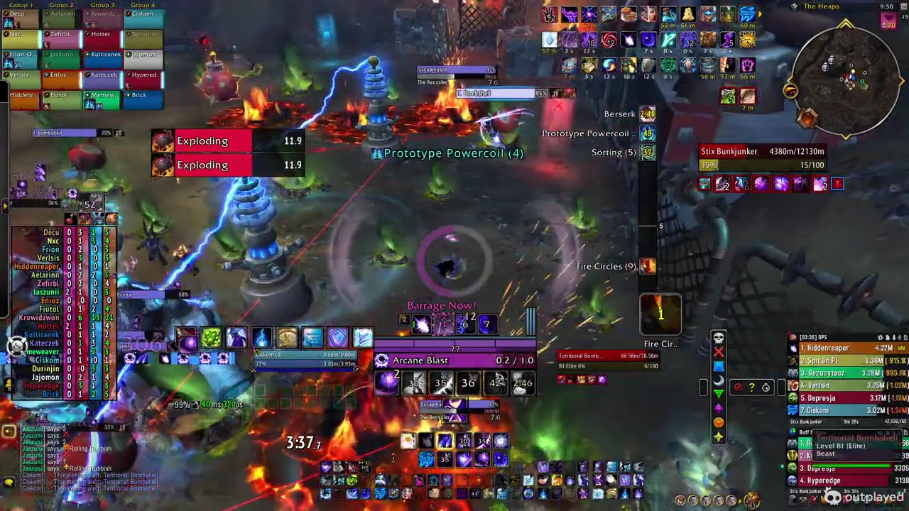 Mythic Stix Bunkjunker - F I R M A - Arcane Mage PoV