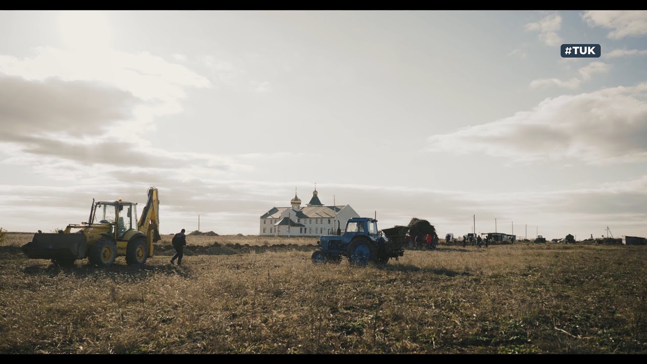 У монастыря Тараклии начали посадку софоры #TUK #новоститут