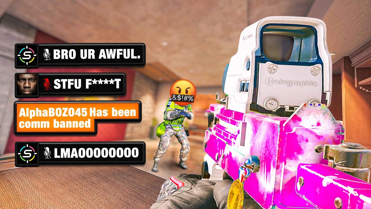 I RAGEBAITED The ENEMY Into Getting COMM BANNED