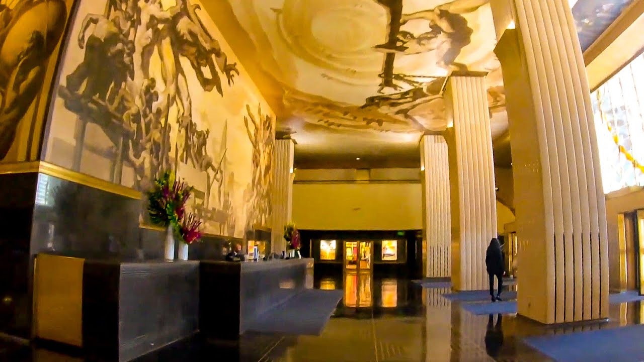 Inside Rockefeller Center - NYC - July 2020