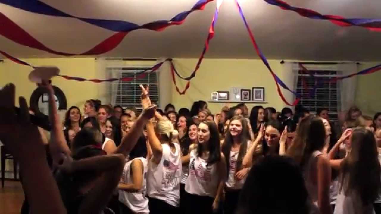 Tri Delta Bid Day 2014