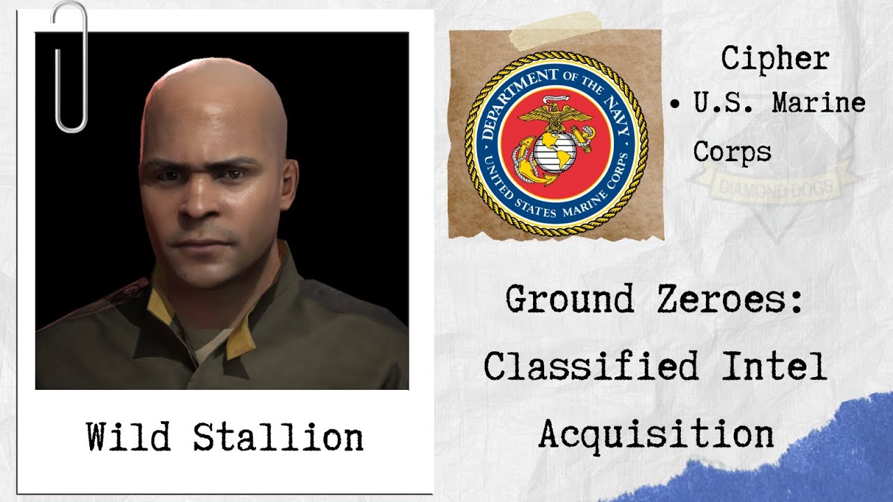 MGSV Unique Staff 152: Wild Stallion