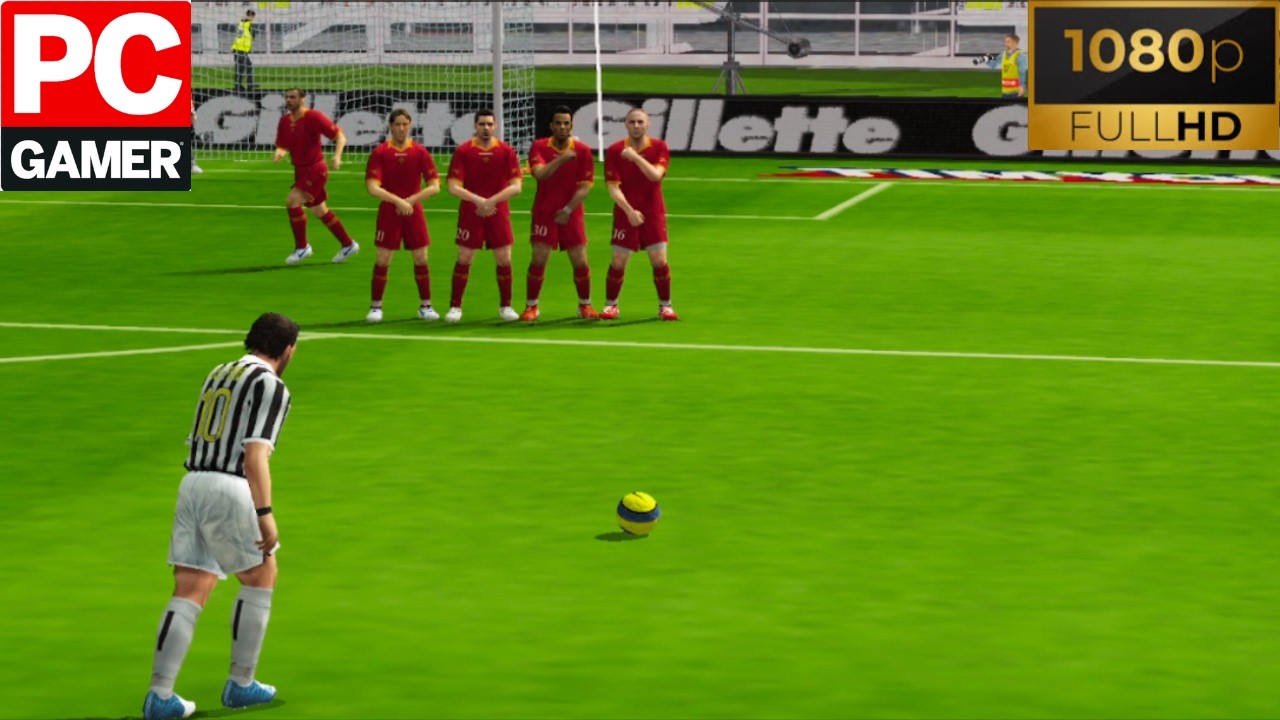 PES 6 PC Patch 2006/07 | Juventus vs Roma Retro Gameplay