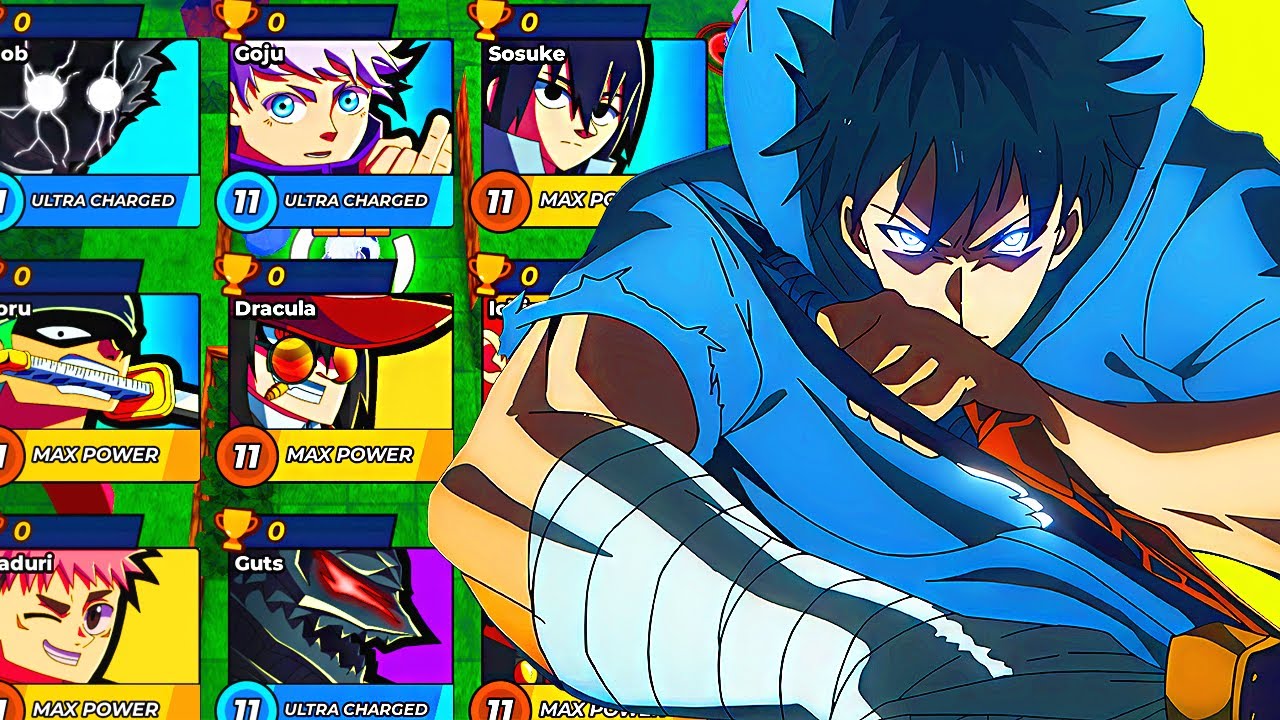 [MEGA] SHOWCASE DE TODOS OS 15 PERSONAGENS NO JUMP STARS! QUAL É O MAIS FORTE? - ROBLOX