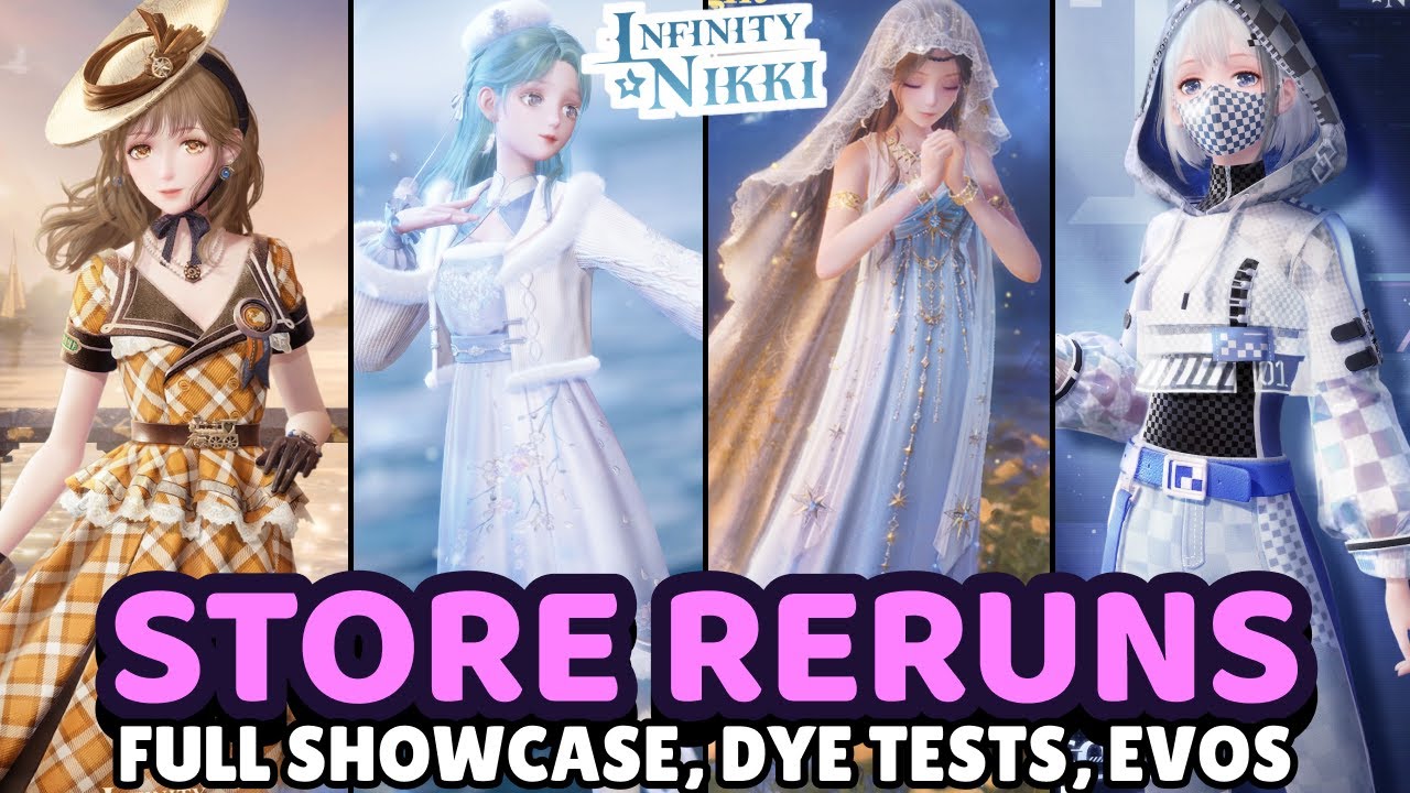 FULL SHOWCASE: Timeless Echo, Moonlight Oath, Unseen Entity & Snowy Fragrance 💗 Store Reruns