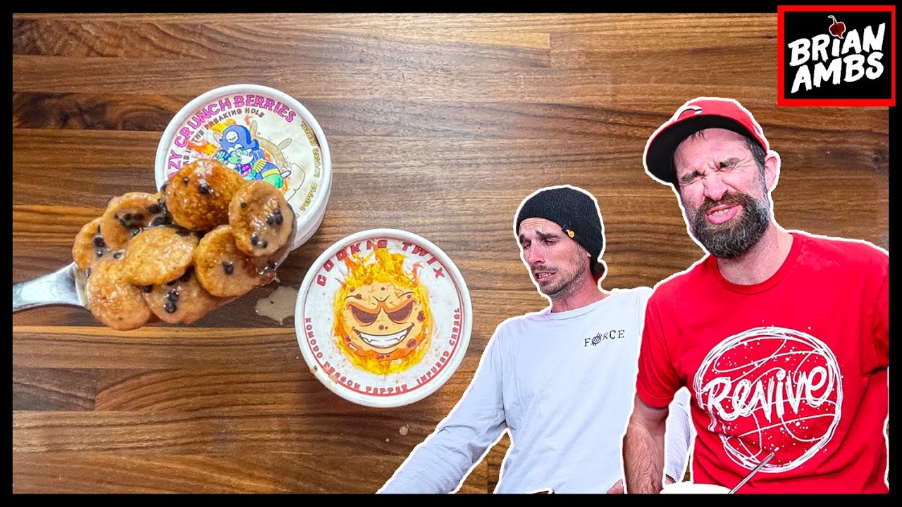 INSANELY Spicy Cereal Taste Test! | Round 4