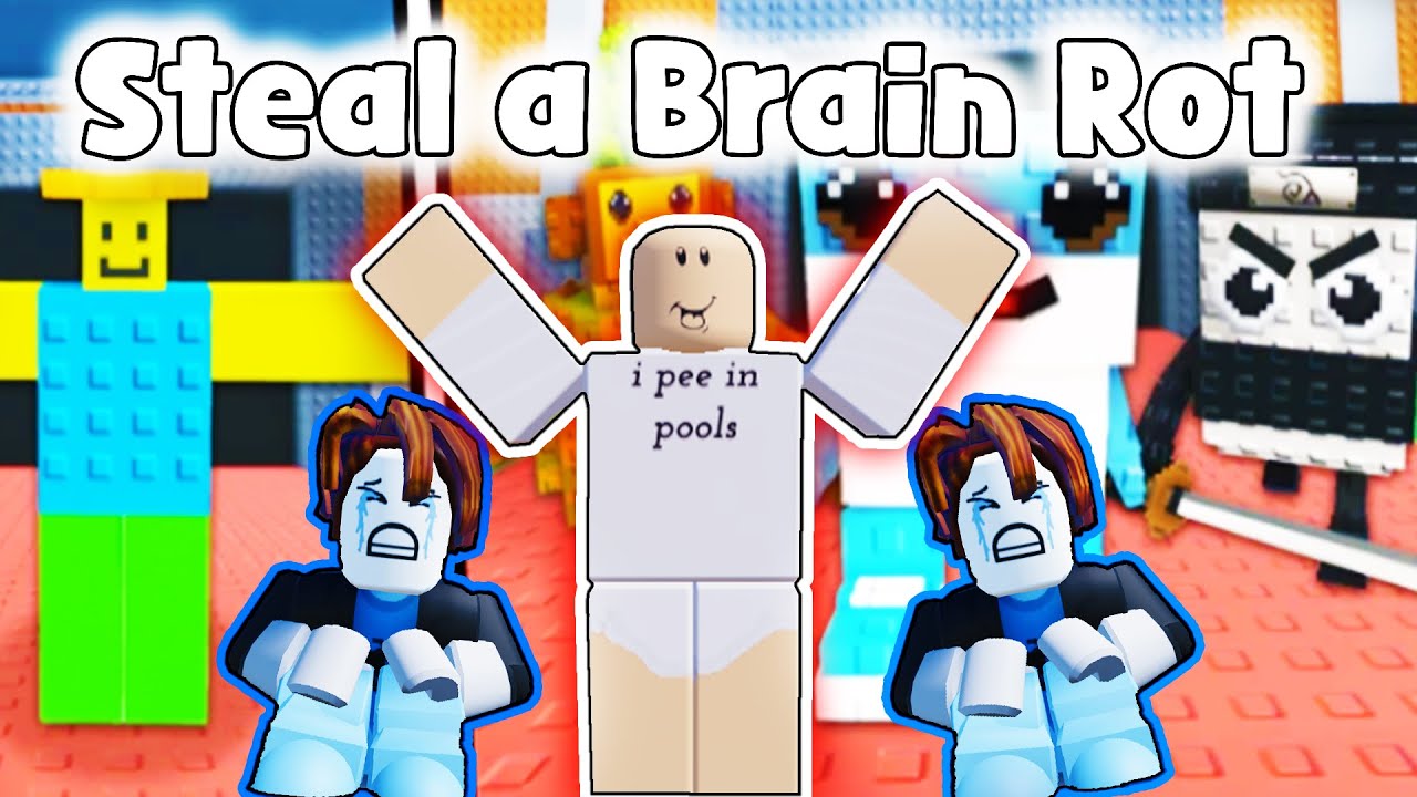 BULLYING little kids in Steal a Brainrot..