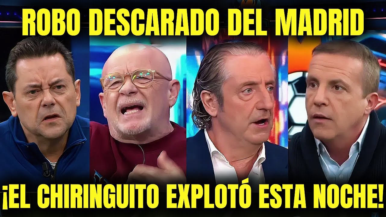💥 &iexcl;ROBO BRUTAL DEL MADRID AL ALAV&Eacute;S! EL T&iacute;o Soria HUMILLA a la CAVERNA MADRIDISTA en El Chiringuito